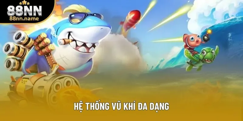 Hệ thống vũ khí đa dạng